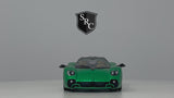 Pagani Utopia Coupe - Green - Kinsmart 1:36 Diecast