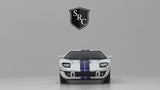 Ford GT - Kinsmart 1:36 Diecast White 360 Video