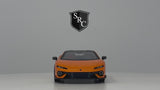 Lamborghini Temerario - Orange - Kinsmart 1:38 Diecast