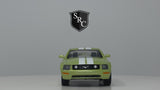 Ford Mustang GT Hardtop - Green - Kinsmart 1:38 Diecast