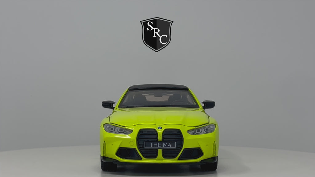 BMW M4 G82 - Cai Pro 1:23 Diecast Sao Paulo Yellow 360 Video
