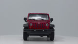 Jeep Wrangler Rubicon - Welly 1:24 Diecast Red 360 Video