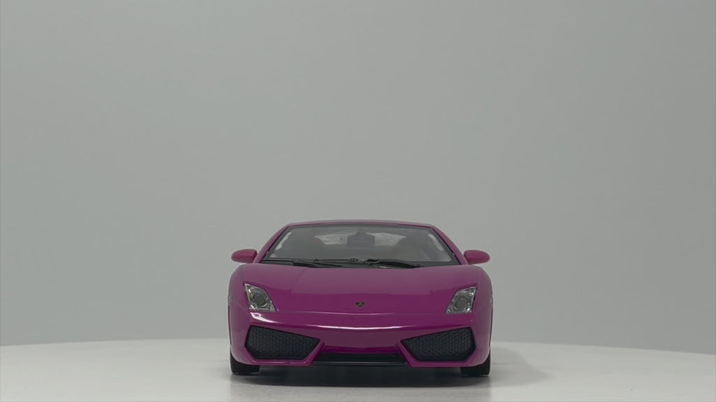 Lamborghini Gallardo LP560-4 - MSZ 1:24 Diecast Pink 360 Video