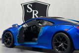 Acura NSX Blue - Maisto 1:24 Diecast