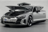 Audi RS E-Tron GT Silver - Maisto 1:18 Diecast
