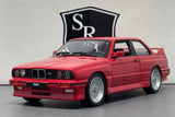 BMW E30 M3 Red - Bburago 1:24 Diecast