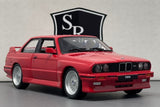 BMW E30 M3 Red - Bburago 1:24 Diecast
