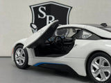 BMW I8 White - Motormax 1:24 Diecast