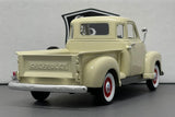 Chevrolet 3100 Pickup Truck Crème Red Wheels - Welly 1:24 Diecast