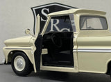 Chevrolet C10 Pickup Beige - Motormax 1:24 Diecast