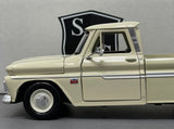 Chevrolet C10 Pickup Beige - Motormax 1:24 Diecast