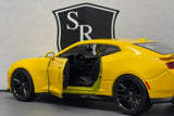 Chevrolet Camaro ZL1 Yellow - Maisto 1:24 Diecast