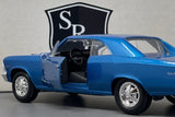 Chevrolet Chevelle SS-396 Blue - Maisto 1:24 Diecast