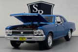 Chevrolet Chevelle SS-396 Blue - Maisto 1:24 Diecast