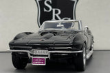 Chevrolet Corvette Black - Motormax 1:24 Diecast