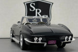 Chevrolet Corvette Black - Motormax 1:24 Diecast