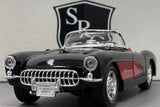 Chevrolet Corvette C1 Black - Welly 1:24 Diecast