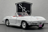 Chevrolet Corvette C2 White - Motormax 1:24 Diecast