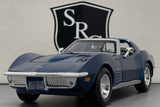 Chevrolet Corvette C3 Stingray Blue - Maisto 1:24 Diecast
