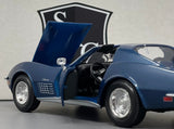 Chevrolet Corvette C3 Stingray Blue - Maisto 1:24 Diecast