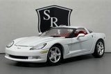 Chevrolet Corvette C6 White - Motormax 1:24 Diecast