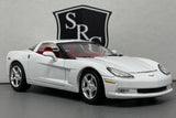 Chevrolet Corvette C6 White - Motormax 1:24 Diecast