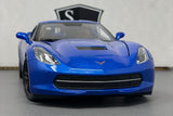 Chevrolet Corvette C7 Stingray Blue - Maisto 1:18 Diecast
