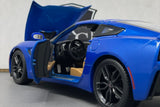 Chevrolet Corvette C7 Stingray Blue - Maisto 1:18 Diecast