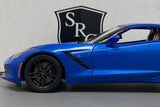 Chevrolet Corvette C7 Stingray Blue - Maisto 1:18 Diecast
