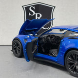 Chevrolet Corvette C7 Z06 Blue - Maisto 1:24 Diecast