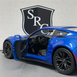 Chevrolet Corvette C7 Z06 Blue - Maisto 1:24 Diecast