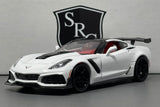 Chevrolet Corvette C7 ZR1 White - Motormax 1:24 Diecast