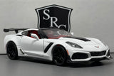 Chevrolet Corvette C7 ZR1 White - Motormax 1:24 Diecast