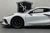 Chevrolet Corvette C8 Stingray Coupe White - Maisto 1:18 Diecast