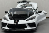 Chevrolet Corvette C8 Stingray Coupe White - Maisto 1:18 Diecast