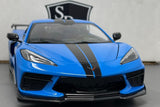 Chevrolet Corvette C8 Stingray Coupe Z51 Blue - Maisto 1:18 Diecast