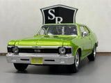 Chevrolet Nova SS Coupe Green - Maisto 1:24 Diecast