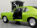 Chevrolet Nova SS Coupe Green - Maisto 1:24 Diecast