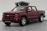 Chevrolet Silverado Red - Motormax 1:24 Diecast