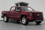 Chevrolet Silverado Red - Motormax 1:24 Diecast