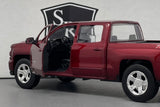 Chevrolet Silverado Red - Motormax 1:24 Diecast