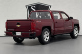 Chevrolet Silverado Red - Motormax 1:24 Diecast