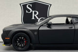 Dodge Challenger SRT Hellcat Widebody Black - Motormax 1:24 Diecast