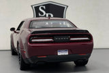 Dodge Challenger SRT Hellcat Widebody Burgundy - Motormax 1:24 Diecast