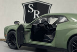 Dodge Challenger SRT Hellcat Widebody Green - Motormax 1:24 Diecast
