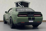 Dodge Challenger SRT Hellcat Widebody Green - Motormax 1:24 Diecast