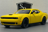Dodge Challenger SRT Hellcat Widebody Yellow - Motormax 1:24 Diecast