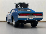 Dodge Charger RT Blue - Maisto 1:25 Diecast