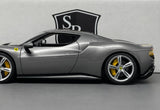 Ferrari 296 GTB Gray - Maisto 1:18 Diecast