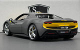 Ferrari 296 GTB Gray - Maisto 1:18 Diecast
